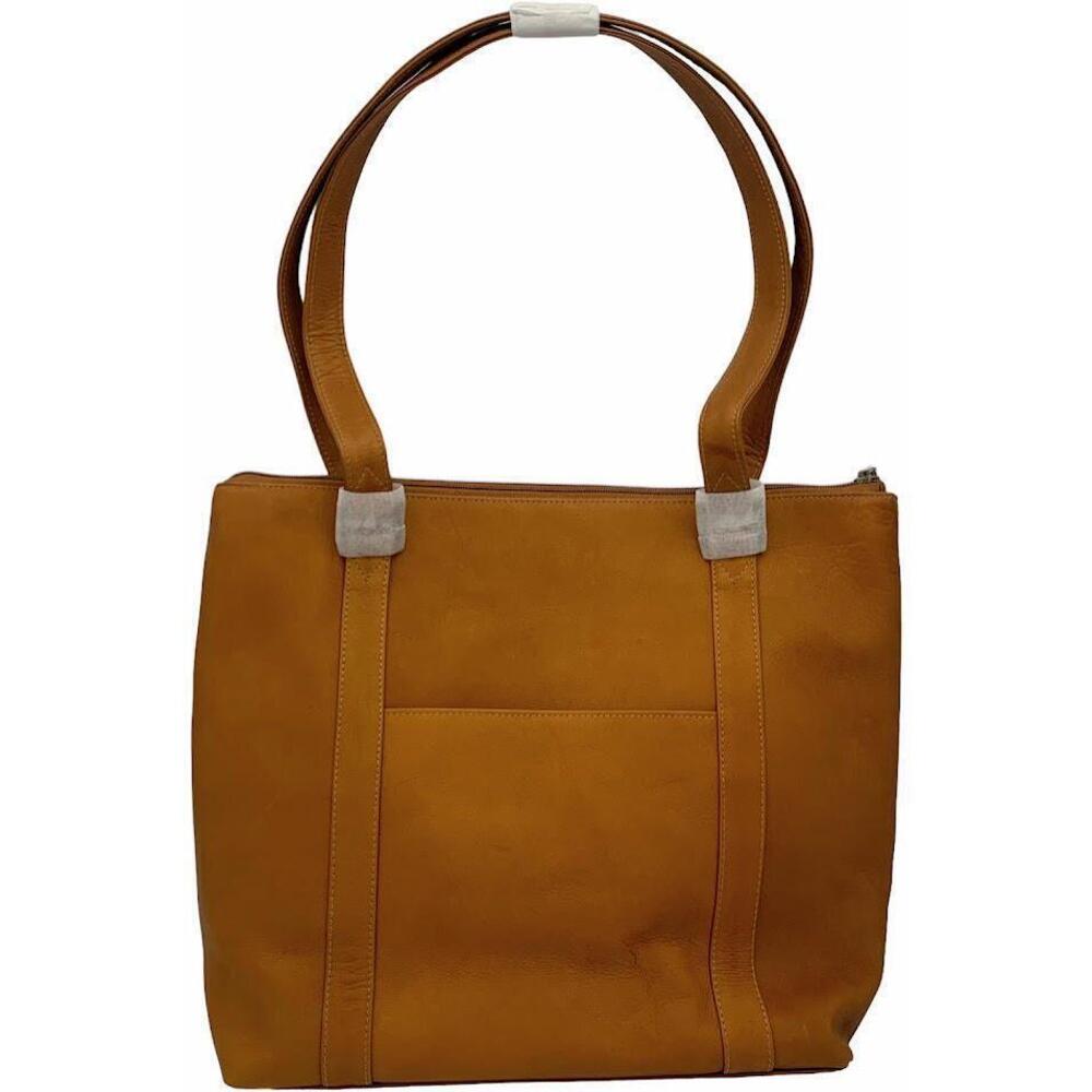 Le Donne Leather City Pocket Tote Tan